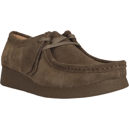Clarks WallabeeEVOSh D - Olive Suede 